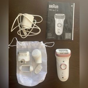 Braun Epilator Silk-épil 9 9-720, Hair Removal Device, in great condition